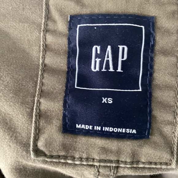 Army green GAP jacket in size XS - Picture 3 of 3
